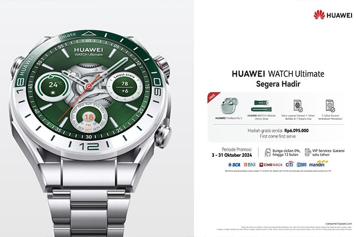 HUAWEI WATCH GT 5 dan HUAWEI WATCH Ultimate