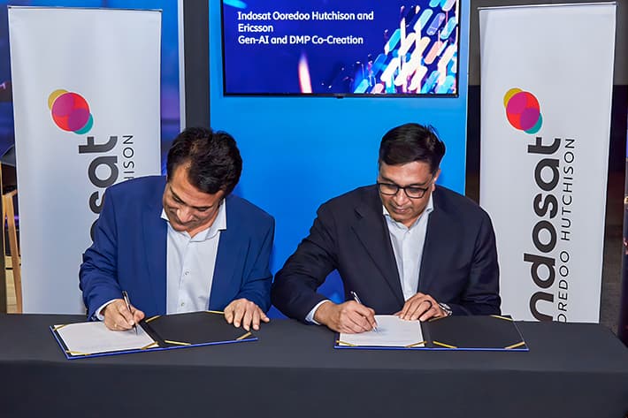 Indosat dan Ericsson Siap Layani 100 Juta Pelanggan dengan DMP