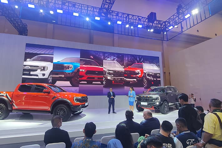 Next-Gen Ford Everest, Next-Gen Ford Ranger Wildtrak, dan Next-Gen Ford Ranger Raptor 3.0.