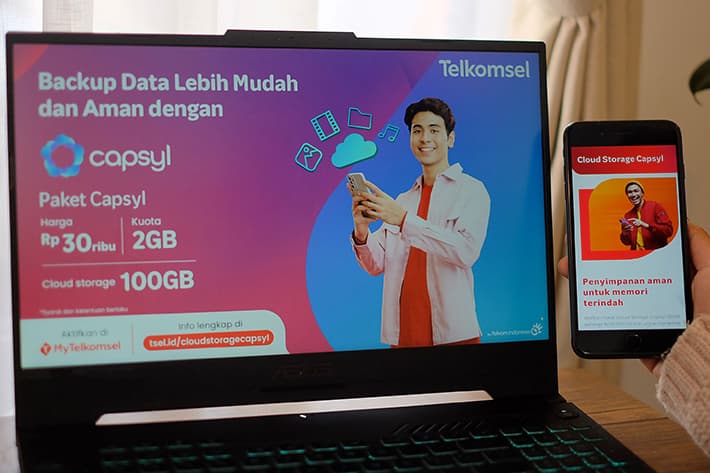 Telkomsel Cloud Storage Capsyl