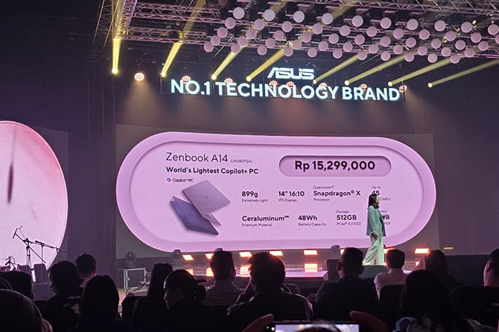harga Zenbook A14 (UX3407QA)