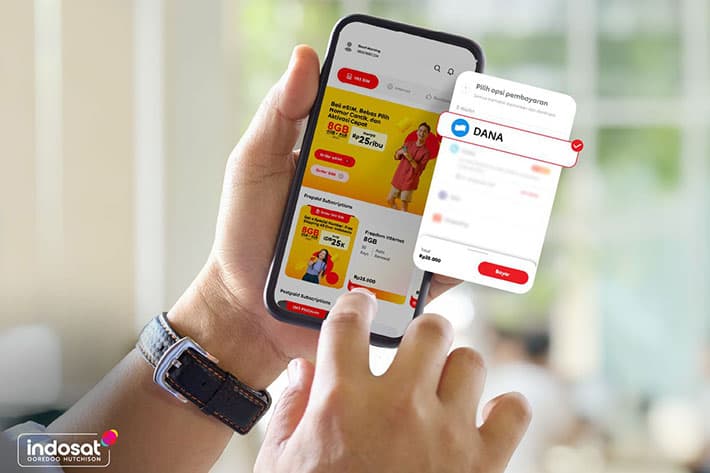 Indosat Hadirkan eSIM IM3 di Aplikasi DANA