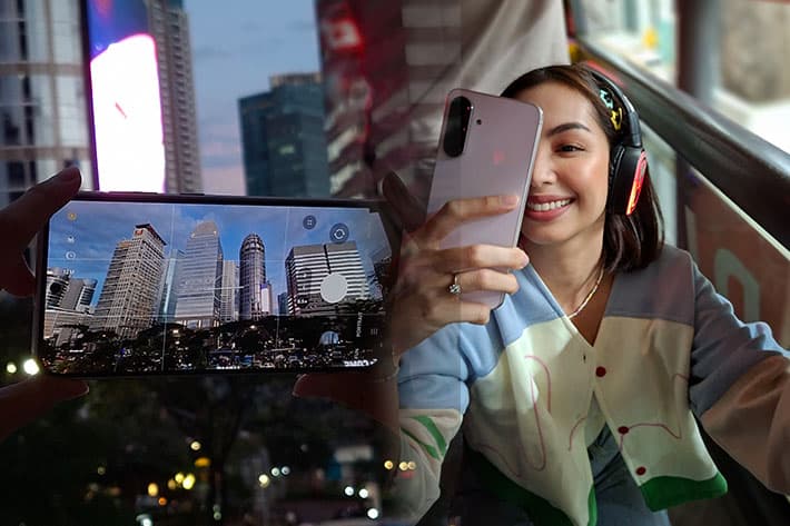 Hasil Foto Galaxy A56 5G Malam Hari