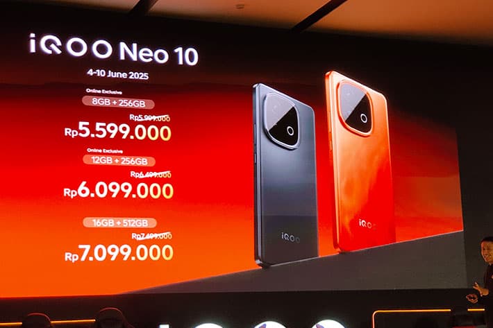 iQOO Luncurkan Z10 dan Neo 10