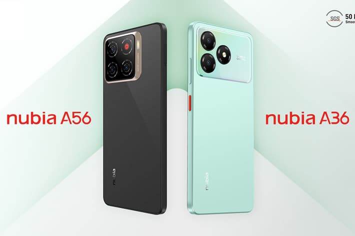 nubia A36 & A56 terbaru