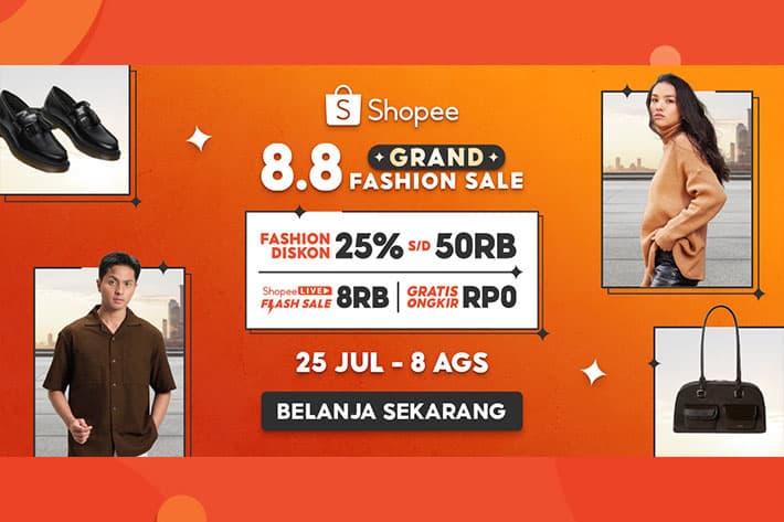 Shopee 8.8 Grand Fashion Sale