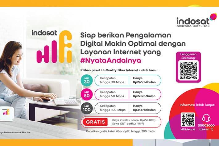 Indosat HiFi & HiFi Air: Solusi WiFi Rumah Unlimited Cepat dan Praktis