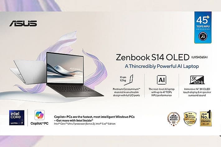 ASUS Zenbook S14 OLED (UX5406SA)