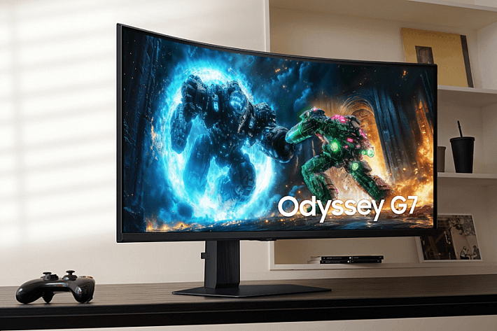 Samsung gaming monitor Odyssey G7