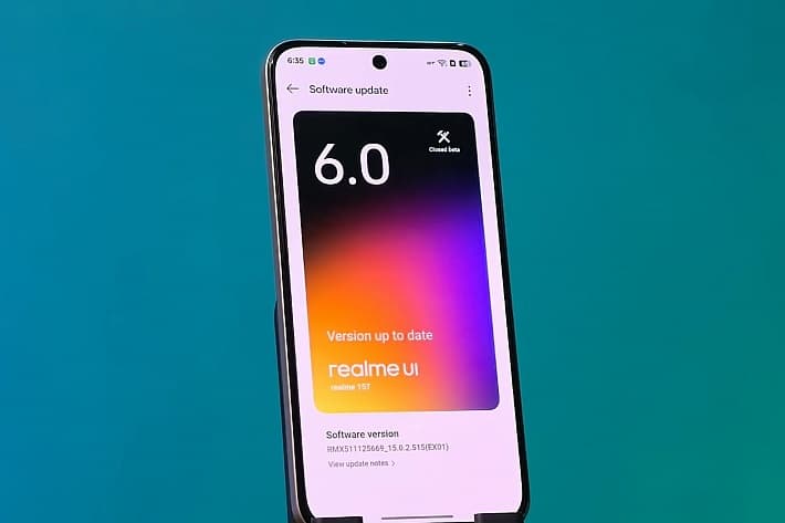 realme 15T 5G, hp mirip iphone