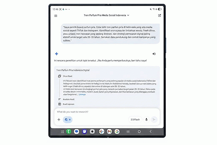 Galaxy Z Fold7 dan Gemini AI Sebagai Pusat Kerja Mobile Anda, Senjata Baru Online Seller!