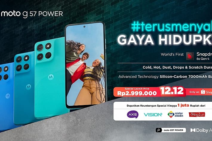 harga Moto g57 POWER