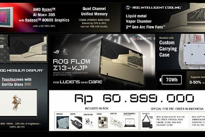 ASUS ROG 2026 Rilis Laptop RTX 5090