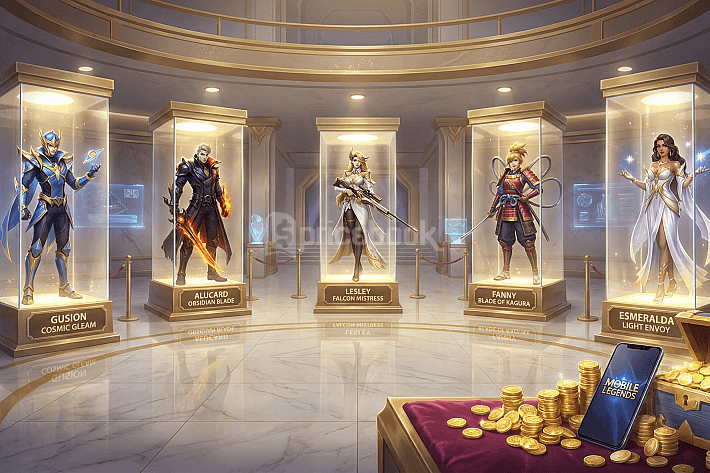 10 Skin Kolektor Mobile Legends yang Jadi Simbol Akun Sultan