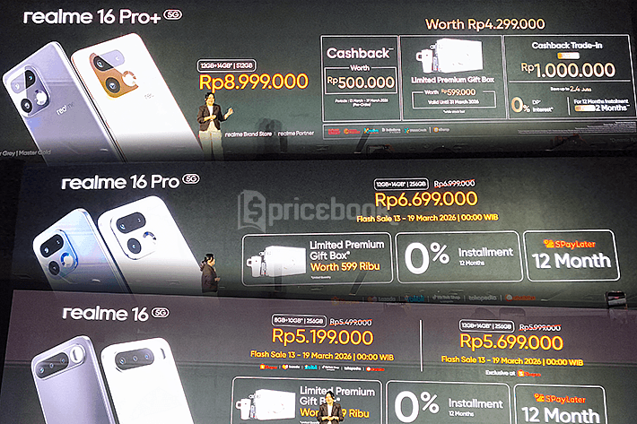 Harga Resmi realme 16 Series 5G