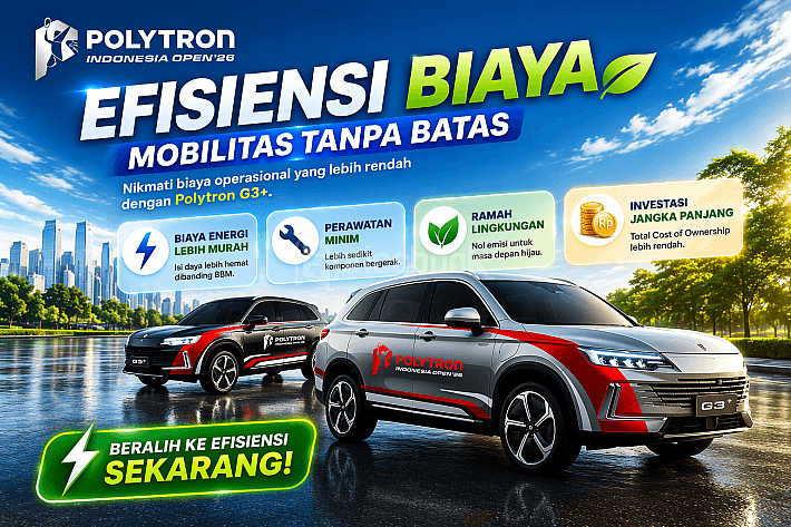 Polytron G3+ Tawarkan Efisiensi Biaya, Hemat Sampe 4 Jutaan!