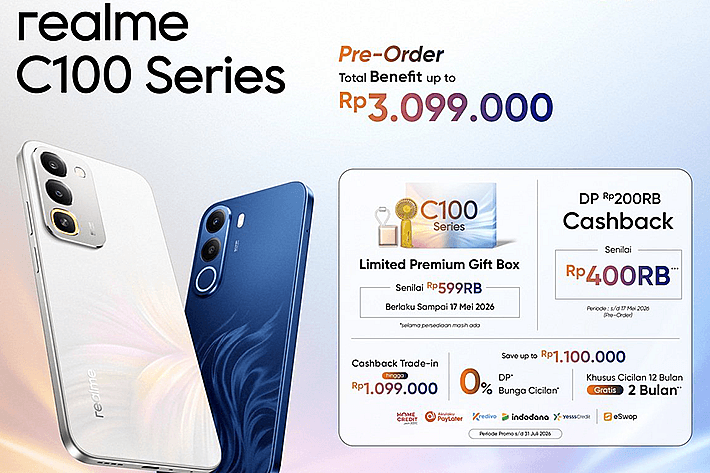 Pre-order realme C100