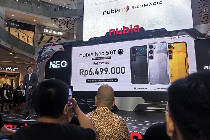 nubia Neo 5 Series Resmi Hadir di Indonesia, Gaming Phone dengan Cooling Fan Internal dan Hadiah 99 Emas-4